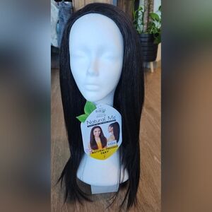 Freetress Natural Me Full Cap Yaky Wig, Style: Natural Pressed, Color: 2